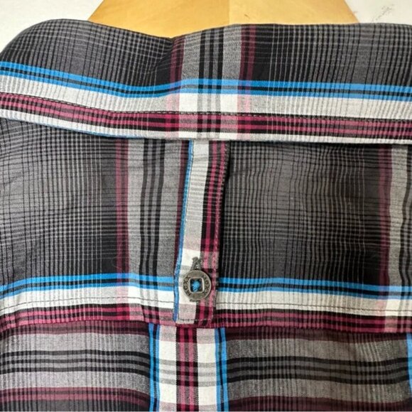 NWT Mexx Plaid Button Down shirt - Picture 5 of 6